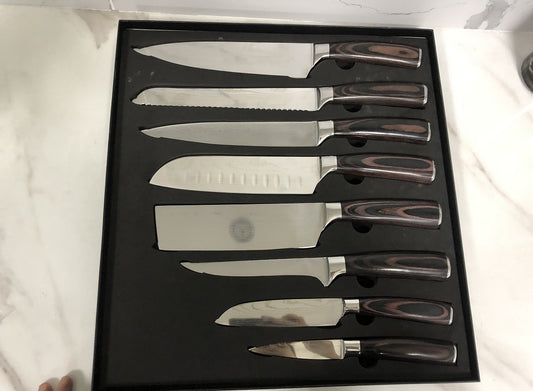 Damascus Stainless Steel Chef's Knives