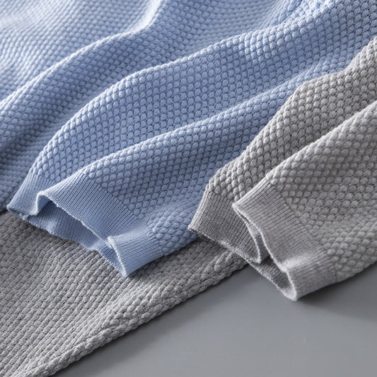 V Knit Lapel Short Sleeve Top