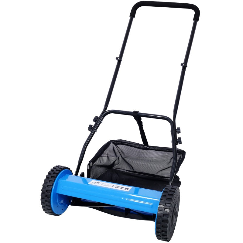 Hand Push Scroll Lawn Mower