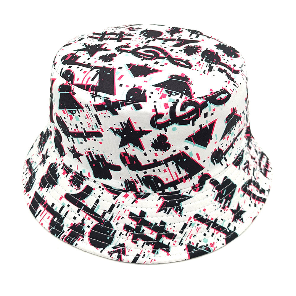 Musical Pattern Bucket Hat