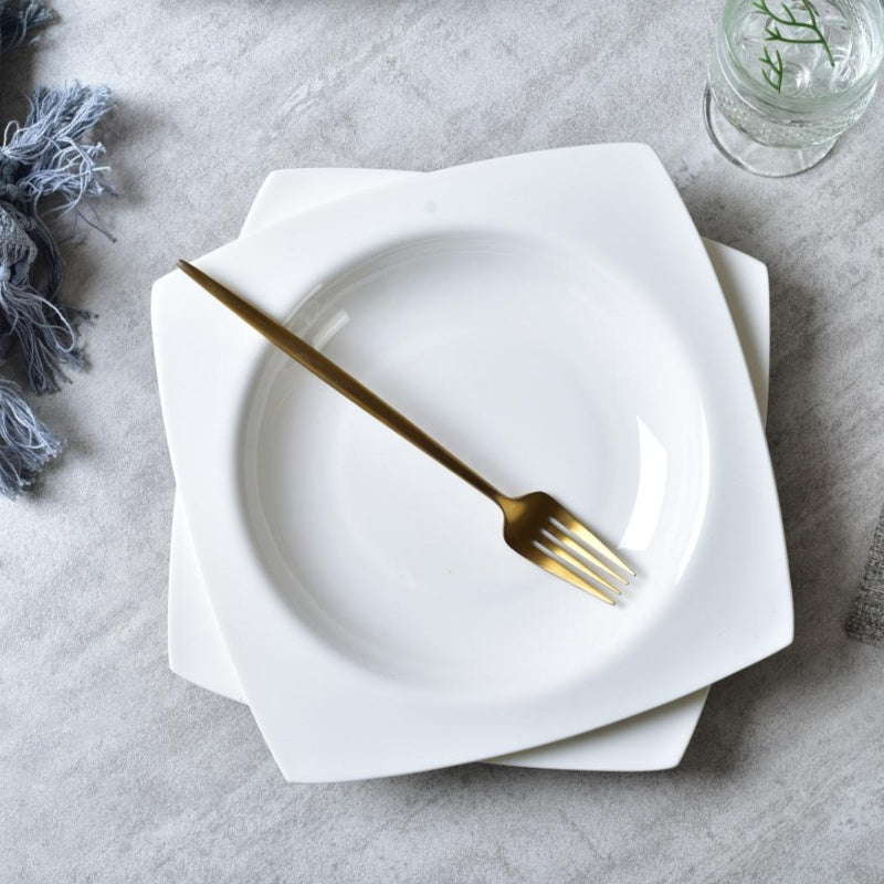 Square Salad Plate - 6Pcs