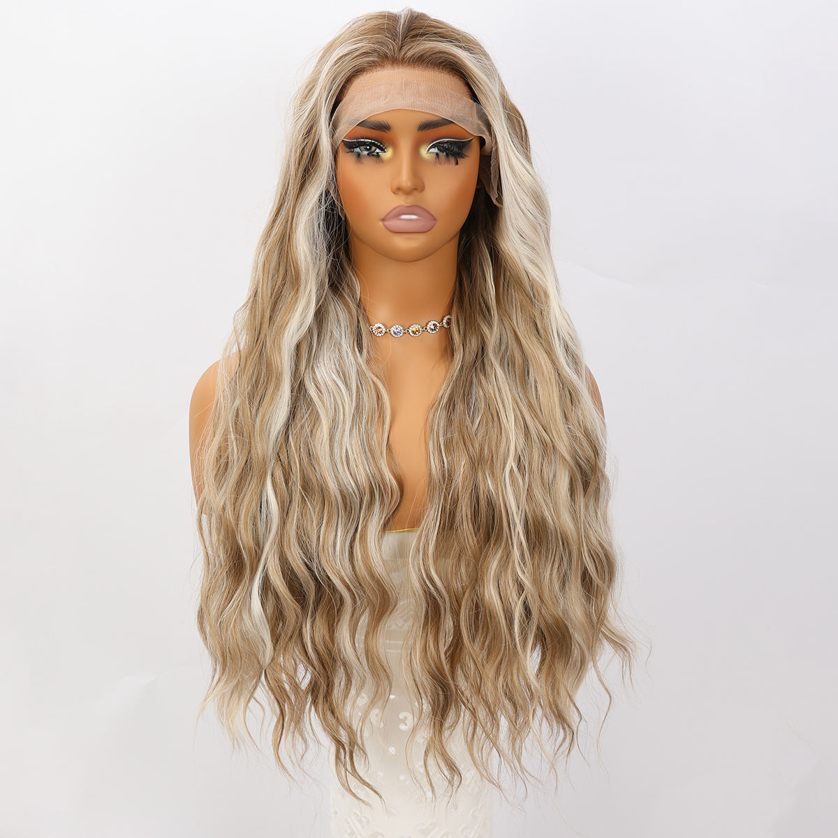 Brown Blonde Wig