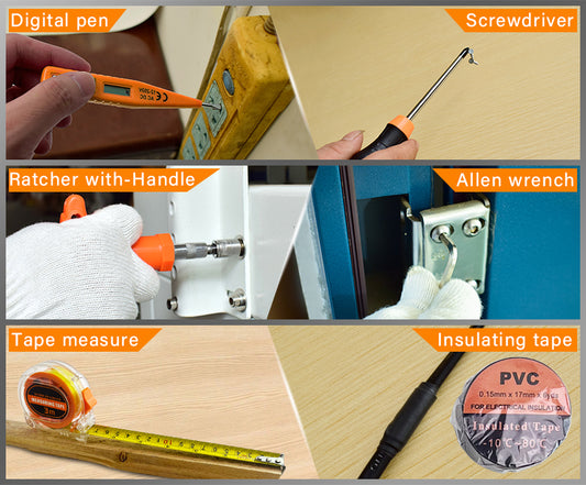 Rubber Handle Woodworking Chisel Set