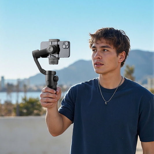3-Axis Phone Gimbal Stabilizer - With AI Smart Tracking