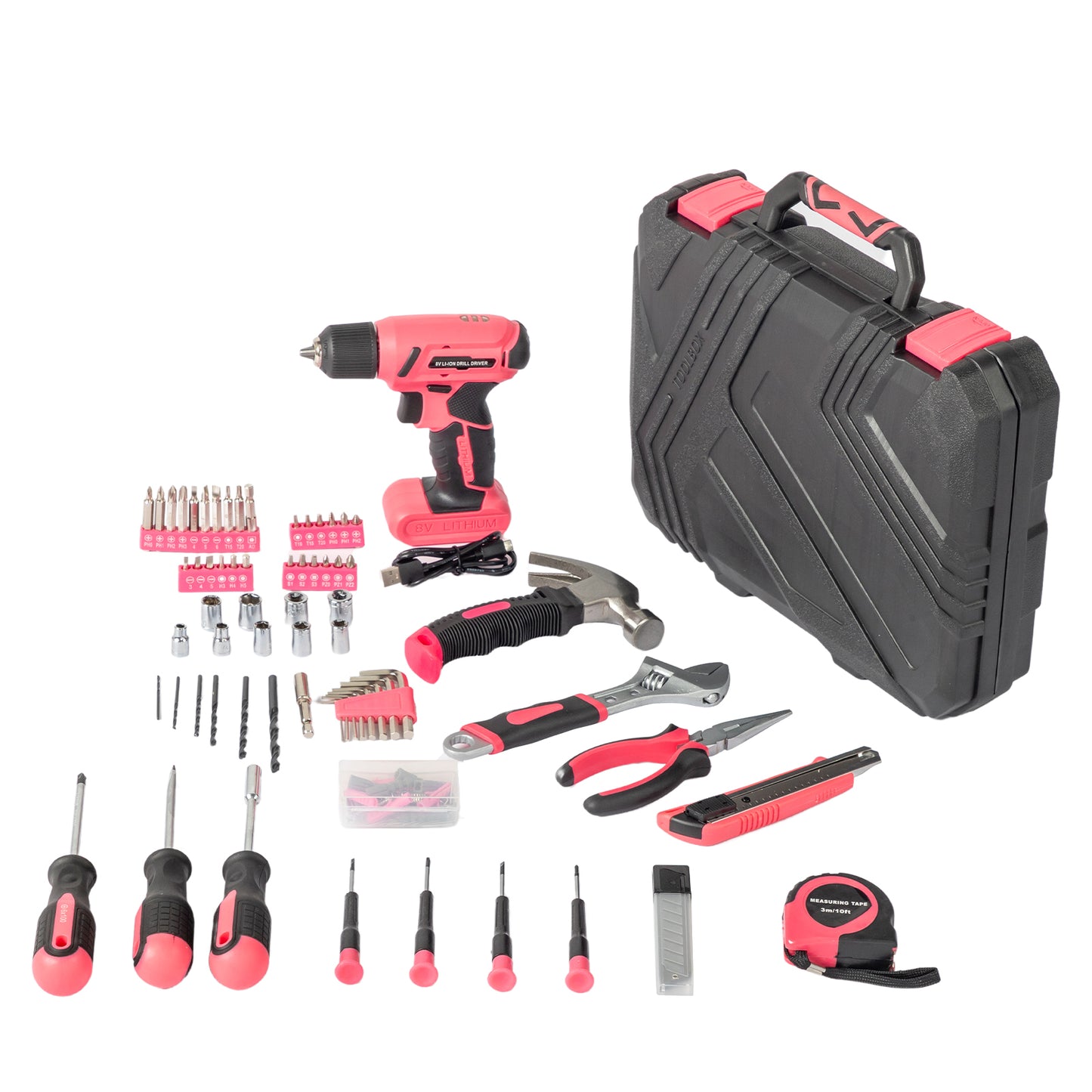 8v Electric Drill Tool Set