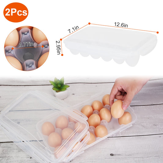 Plastic Egg Holder - 2Pcs