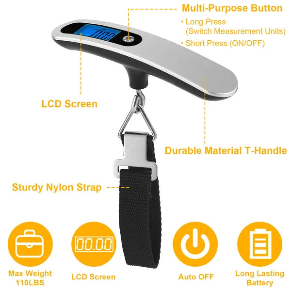 Portable Digital Luggage Scale