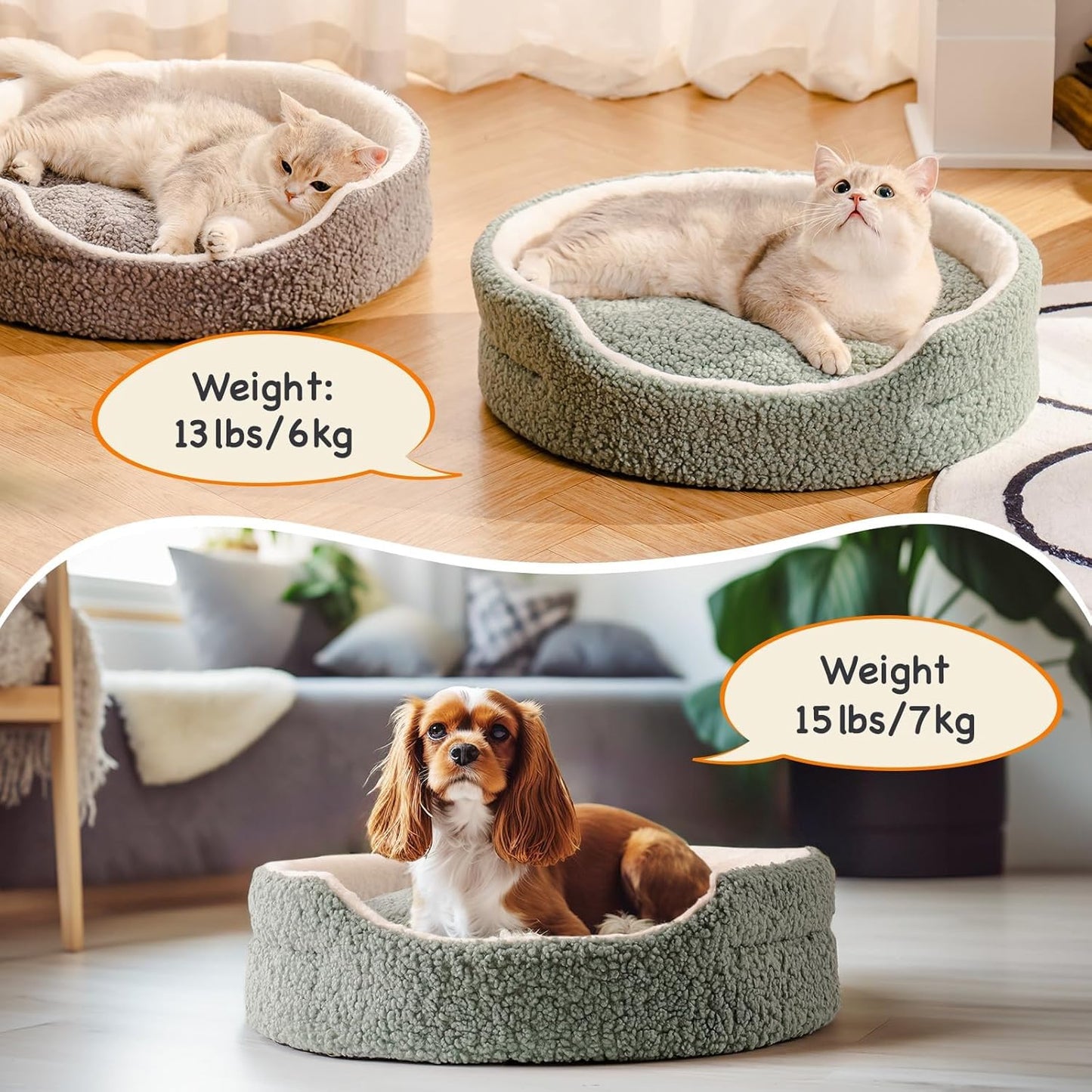 23x23x7 Washable Pet Bed