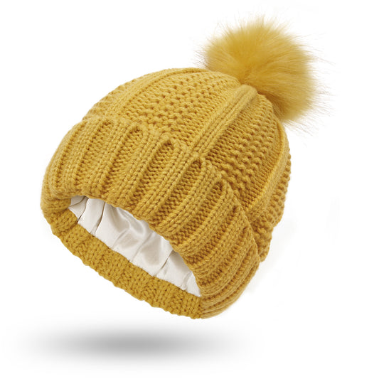 Winter Knitted Beanie Hat
