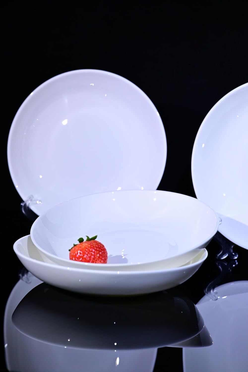 4 Pieces, 8.5-inch -Salad, Fruit Plate