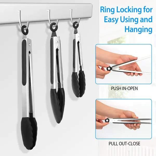 Stainless Steel Kitchen Tongs