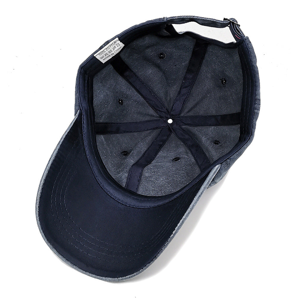 Cotton Retro Washed Outdoor Fishing Hat