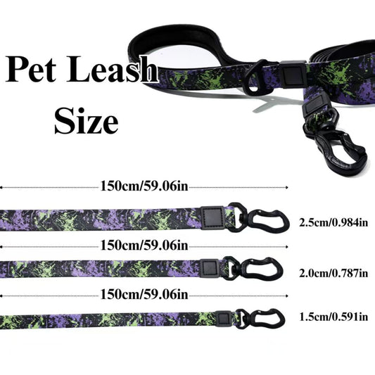 Camouflage Embossed Pet Leash