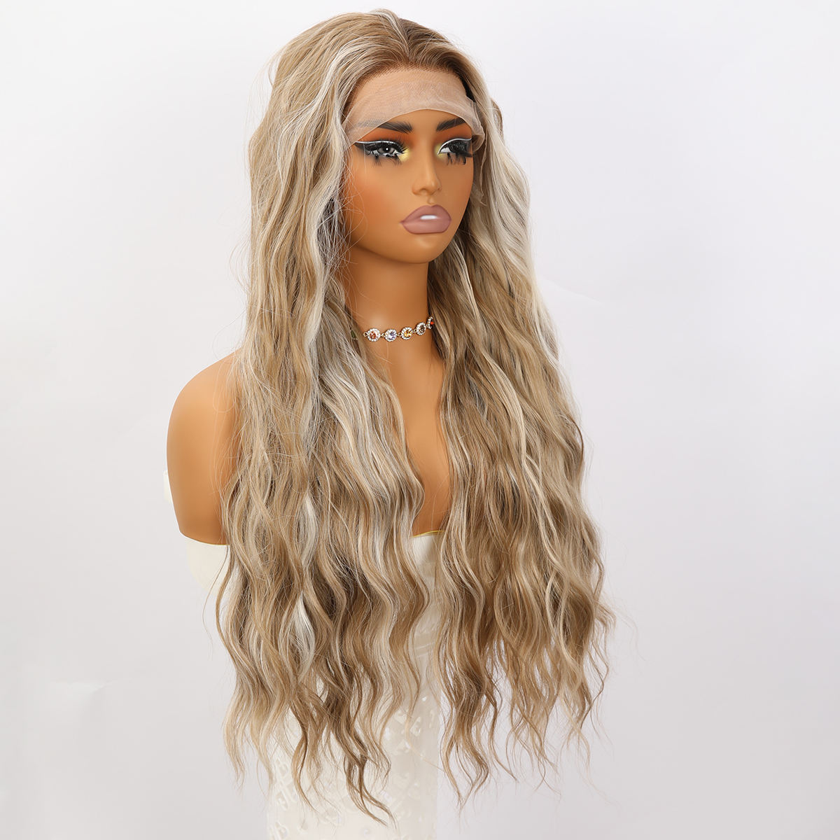 Brown Blonde Wig