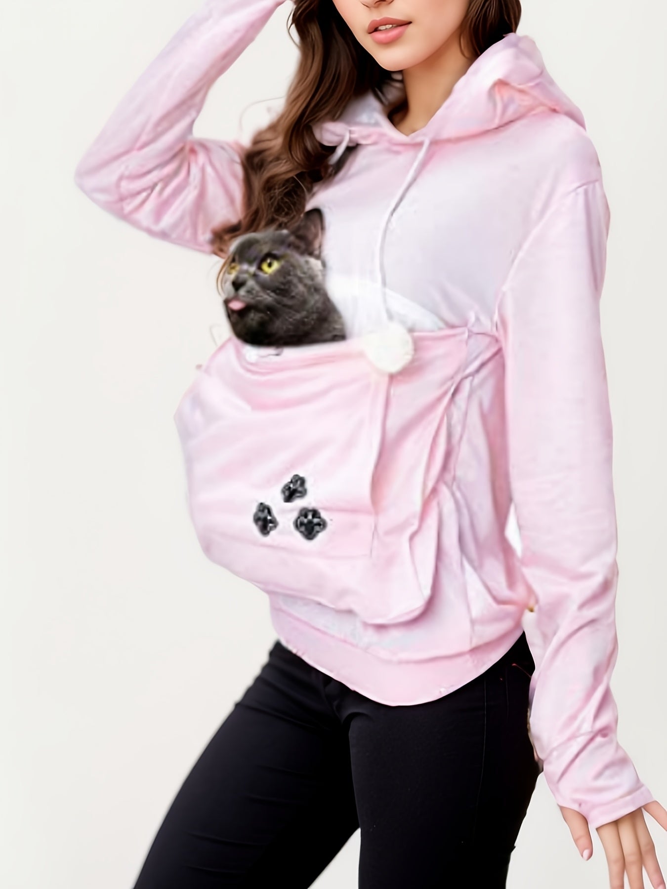 Casual Cat Claw Hoodie