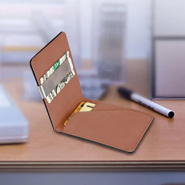 Credit Card Holder With Money Clip