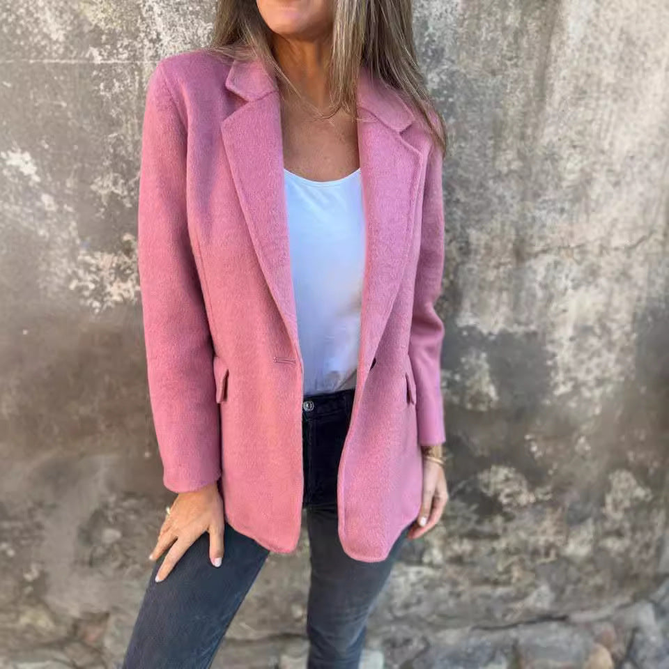 Lapel Short Blazer