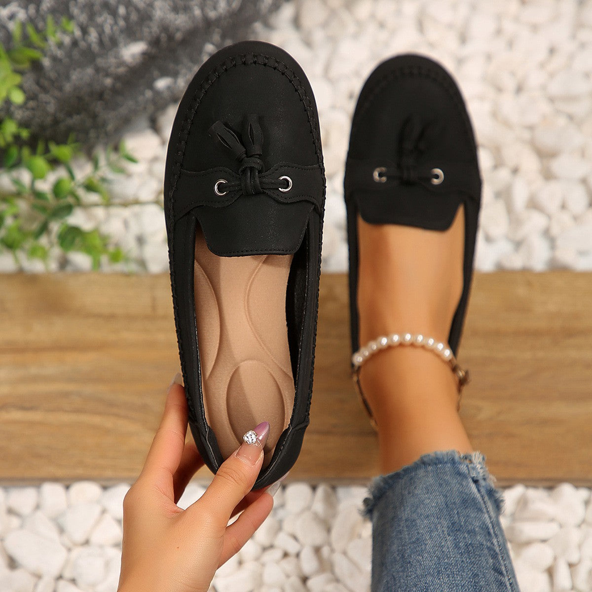 Round Head Loafers