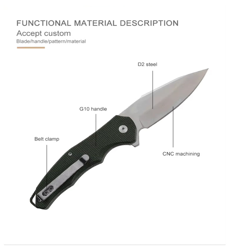 Thumb-Stud Pocket Knife