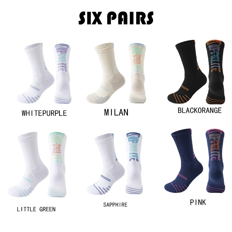 Compression Running Socks - 6 pairs