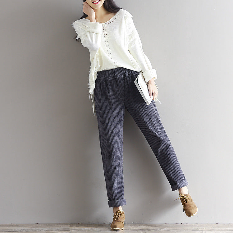 Thin Corduroy Pants