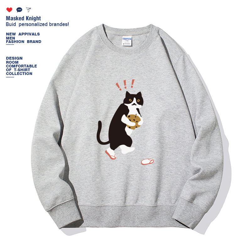 Printed Long Sleeved Sweatshirt