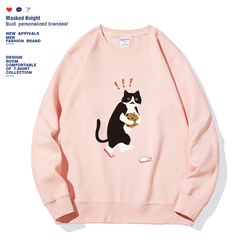 Printed Long Sleeved Sweatshirt