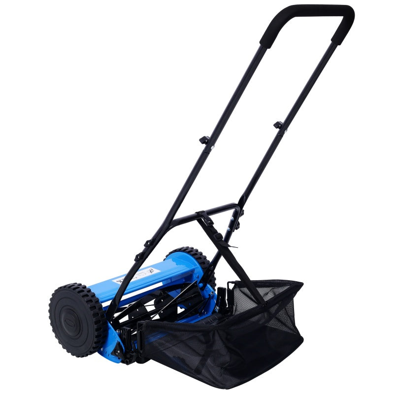 Hand Push Scroll Lawn Mower
