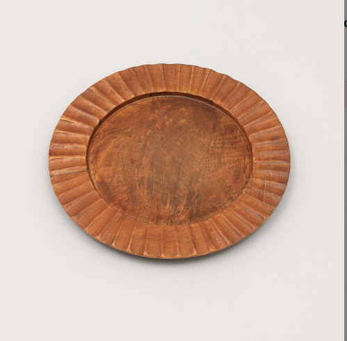 Wood Charger Plate