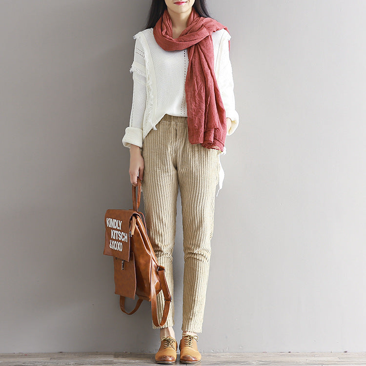 Thin Corduroy Pants