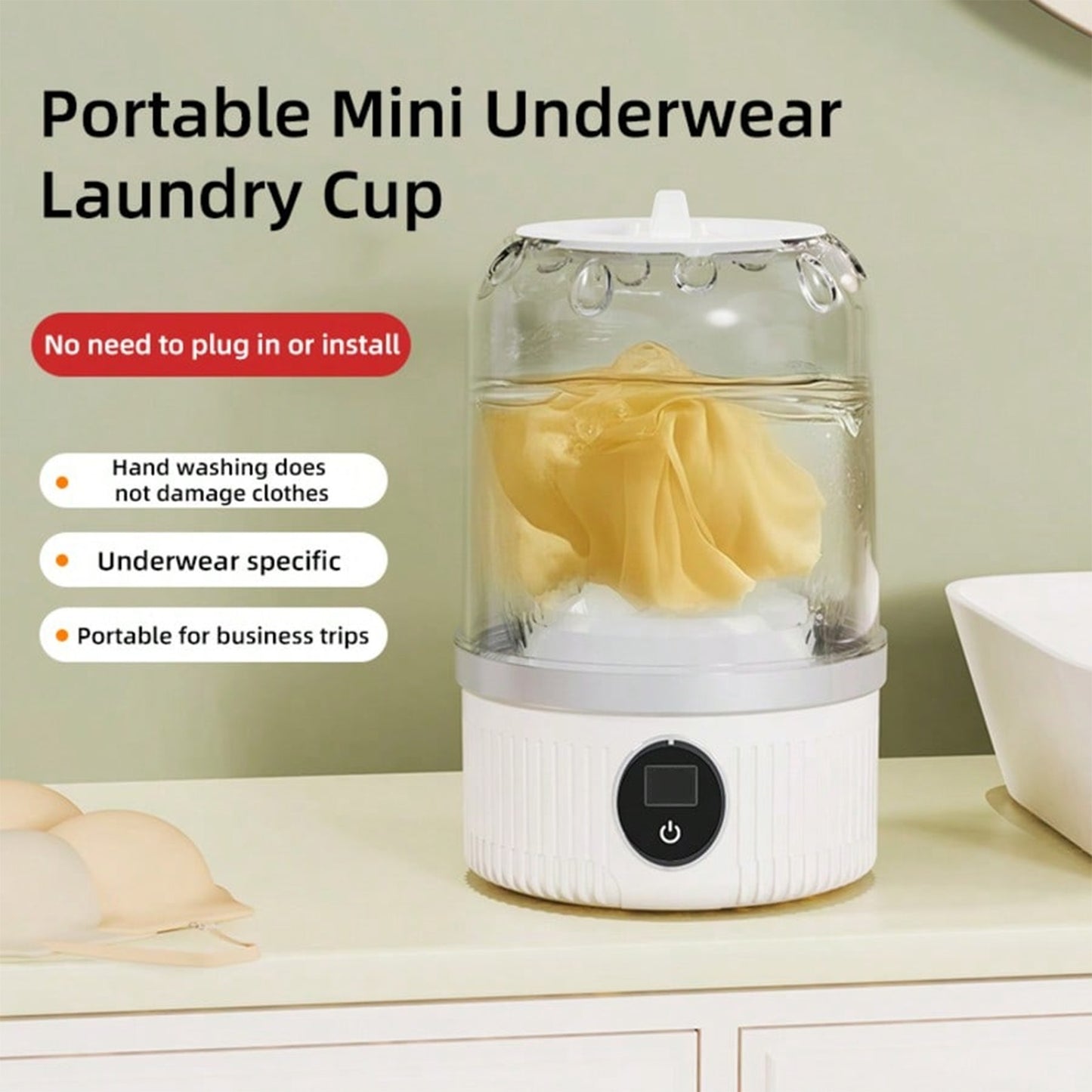 Mini Travel Washer