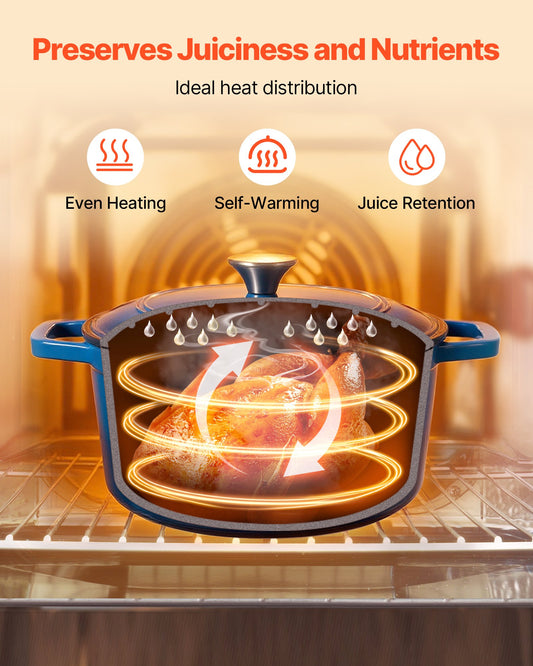 Heavy-Duty Cookware - 6 Qt