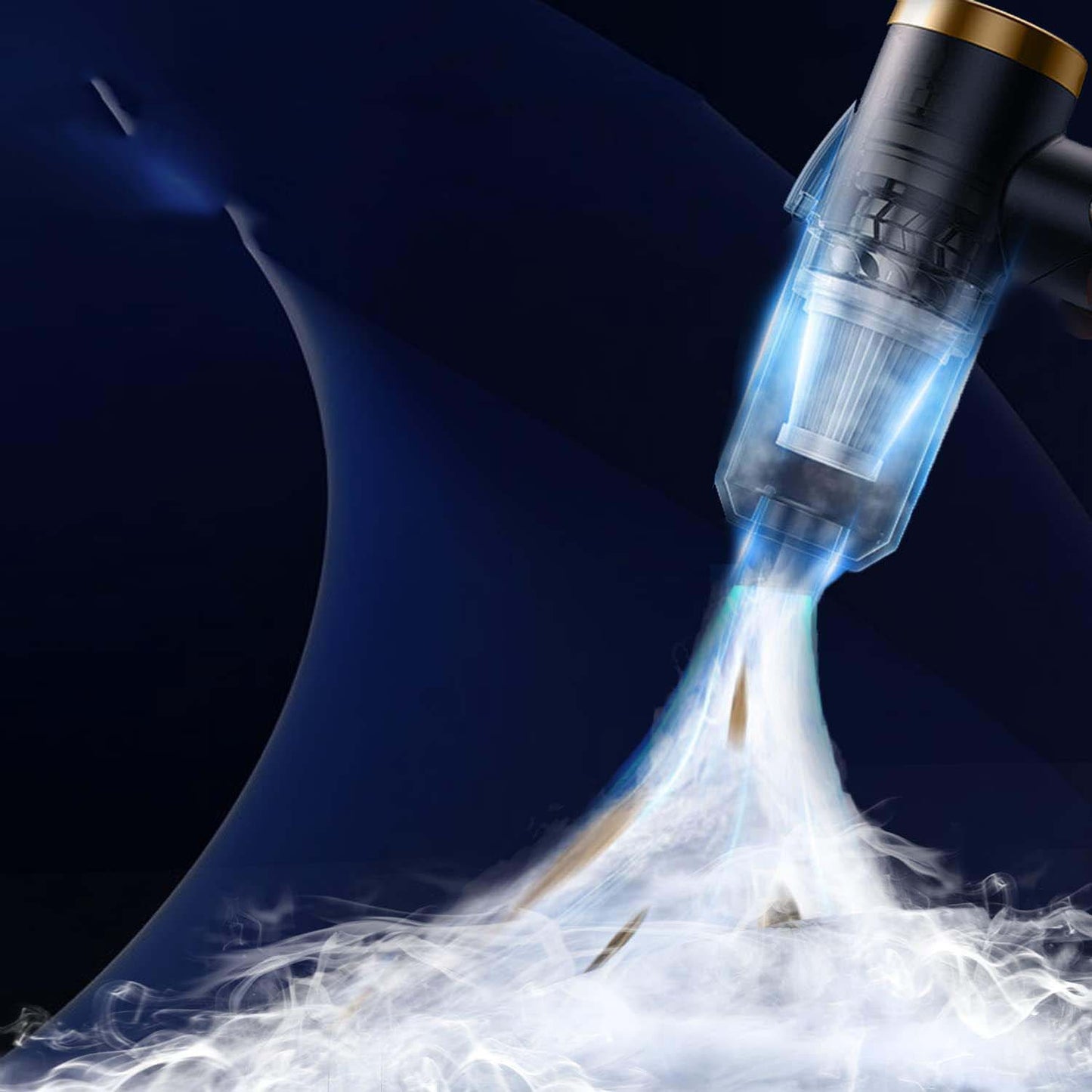 Multi-nozzle Handheld Car Vacuum Cleaner.