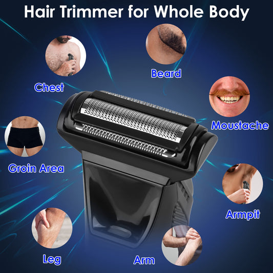 Men's Electric Body Trimmer - 2 in 1