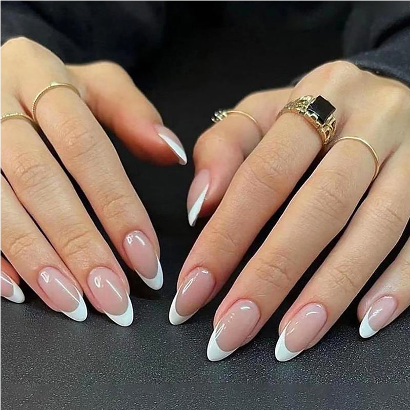 Short Almond Nails - 24Pcs
