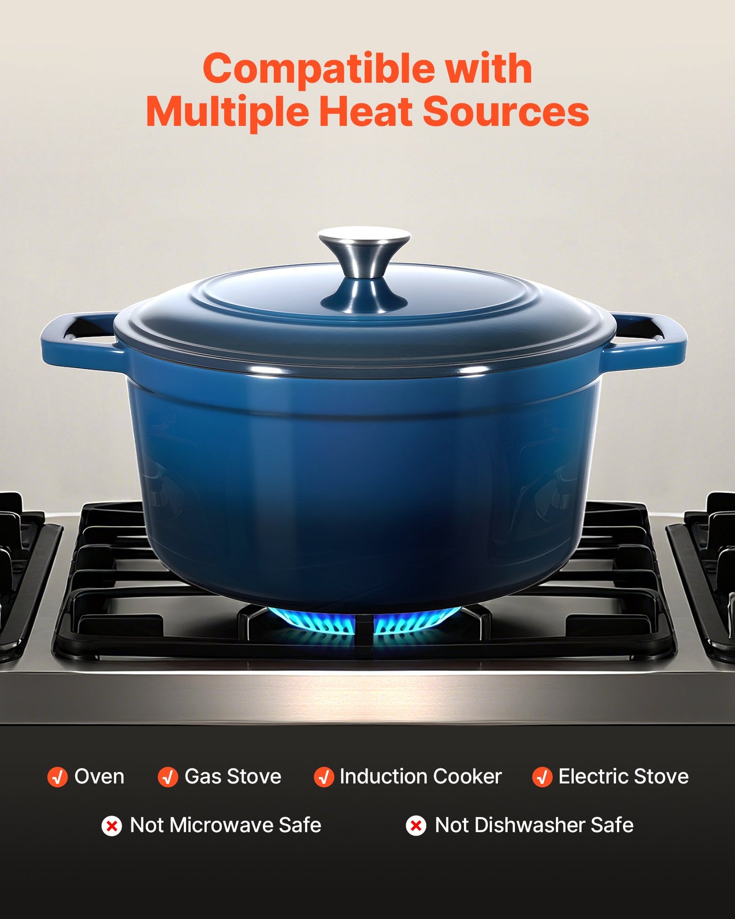 Heavy-Duty Cookware - 6 Qt