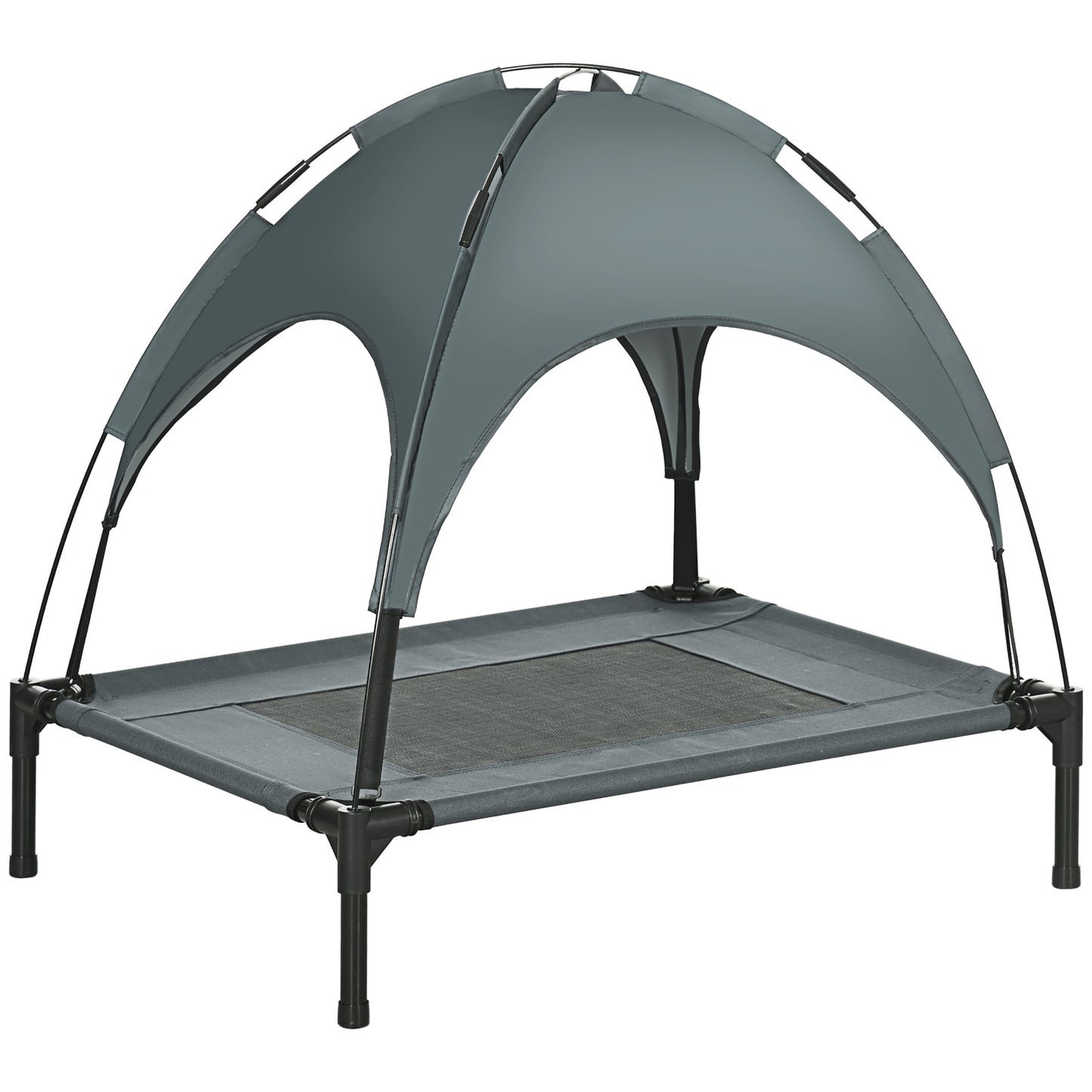 Elevated Dog Bed with Removable Canopy