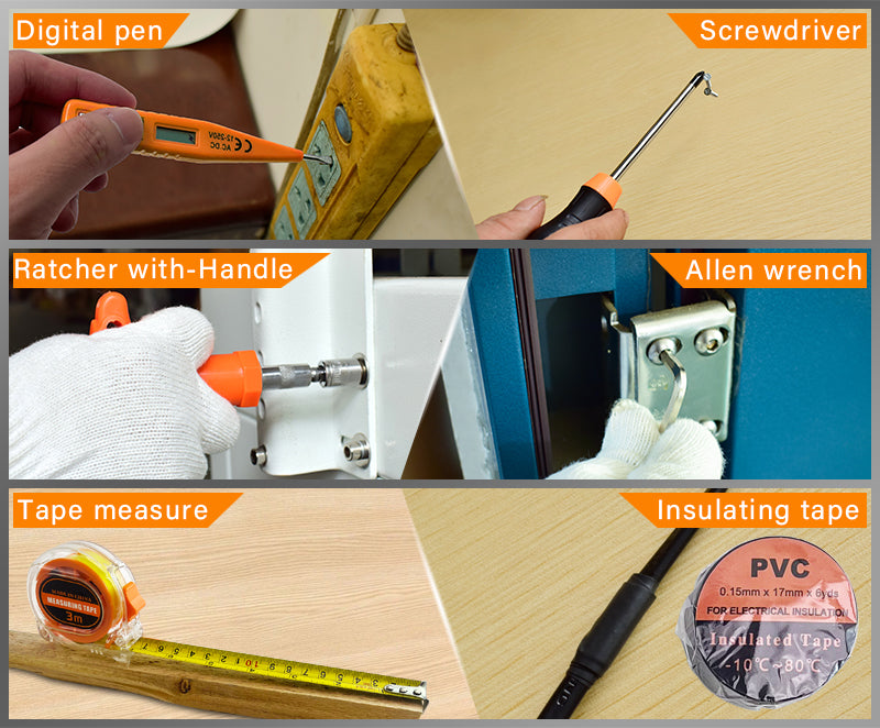 Rubber Handle Woodworking Chisel Set