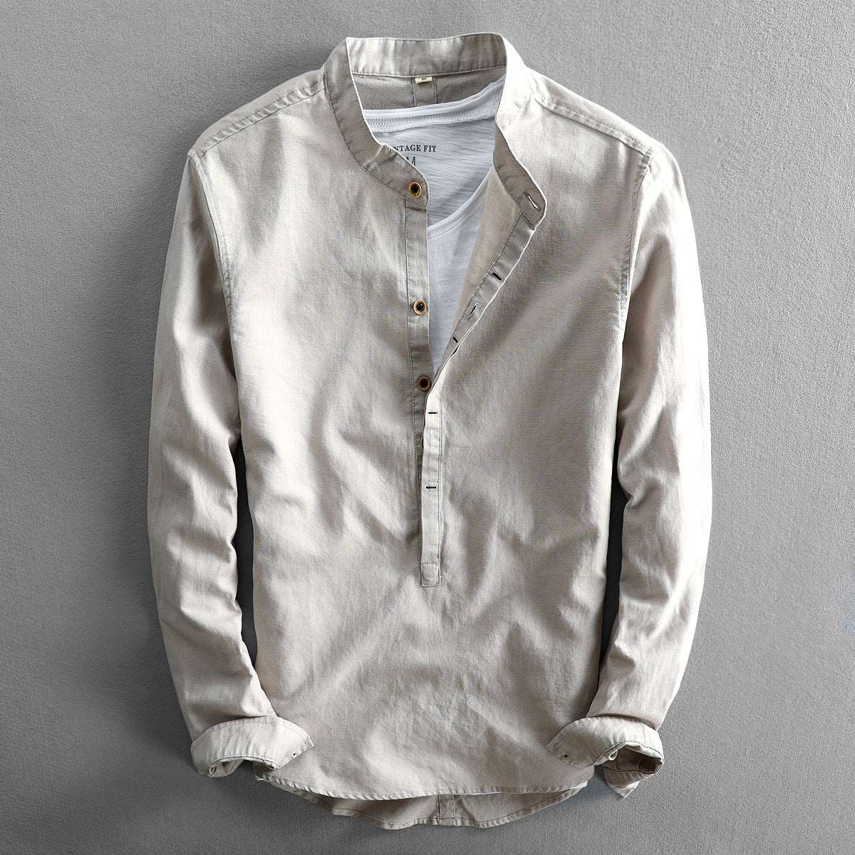 Casual Long Sleeved Linen