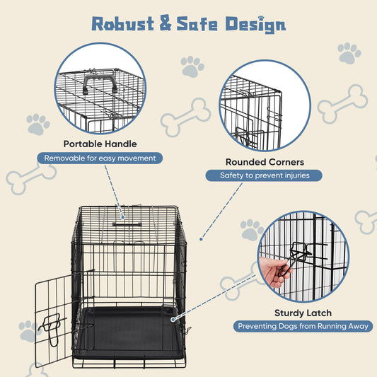 Single Door Dog Cage