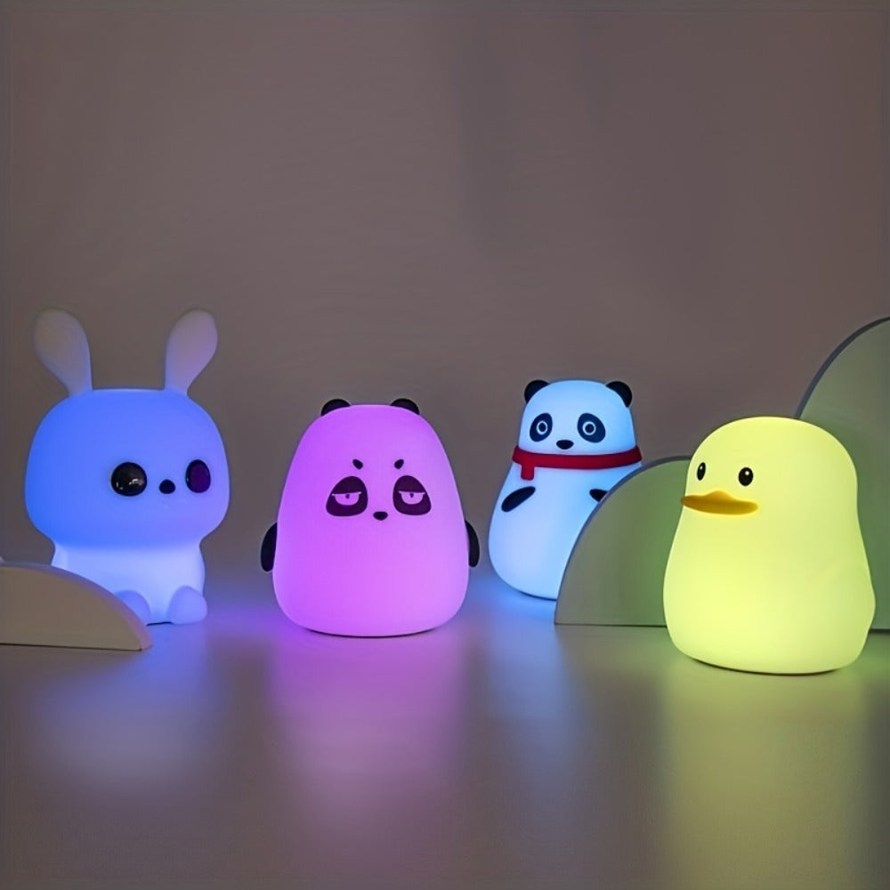 LED Cute Rainbow Light Changing Silicone