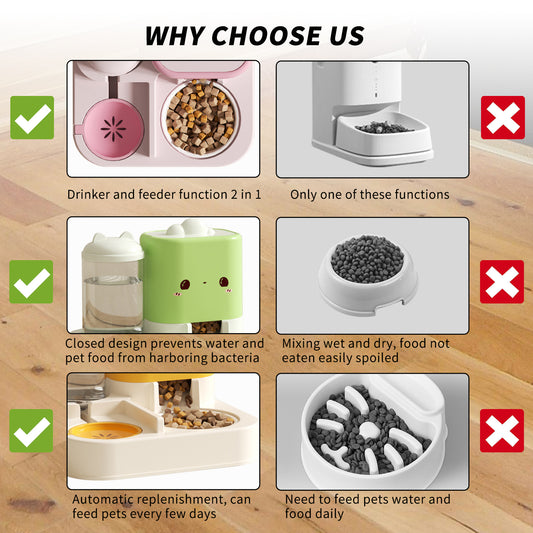 Feed And Water Dispenser