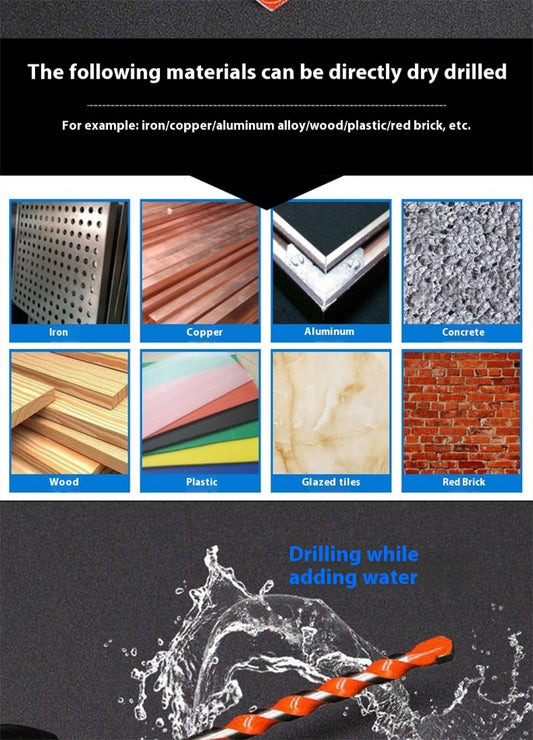 Ceramic Drill Bits - 5Pcs