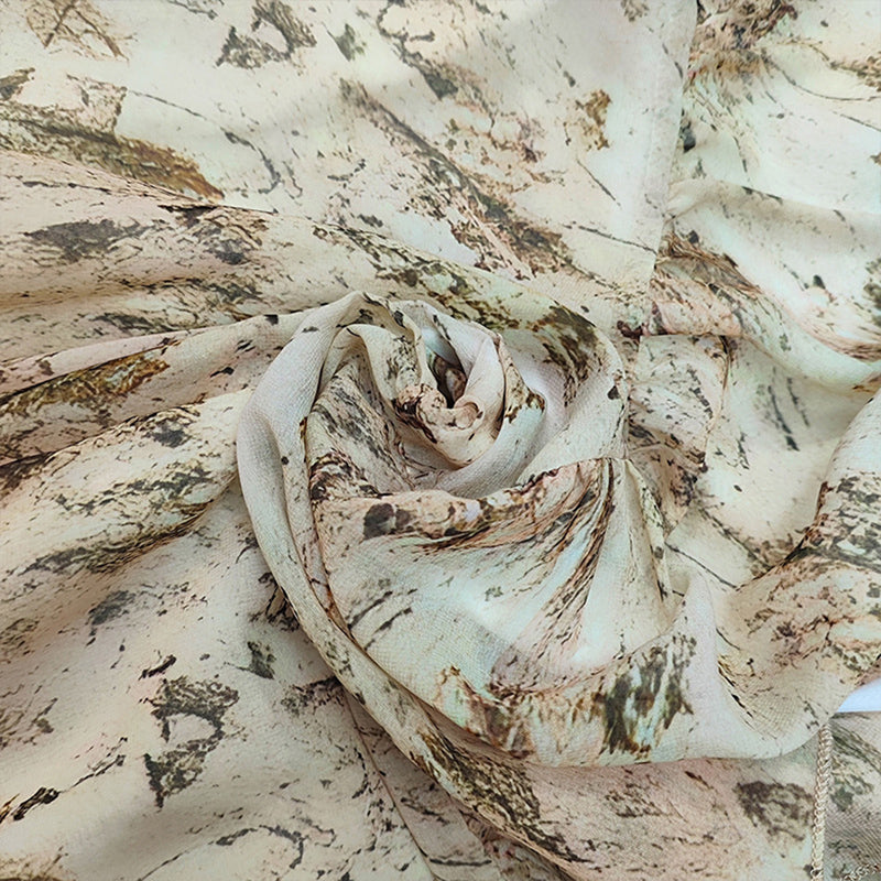 V-Neck Floral Long Sleeve Dress