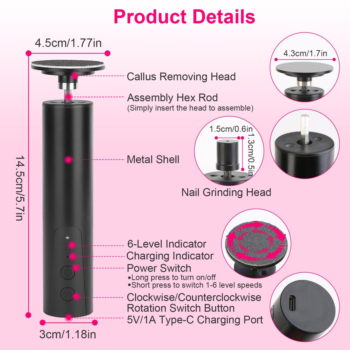 Electric Foot Callus Remover