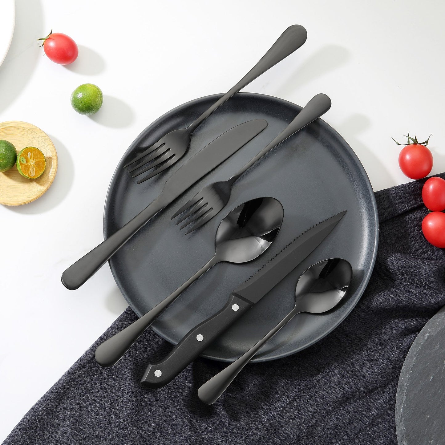 48-Piece Silverware Cutlery Set