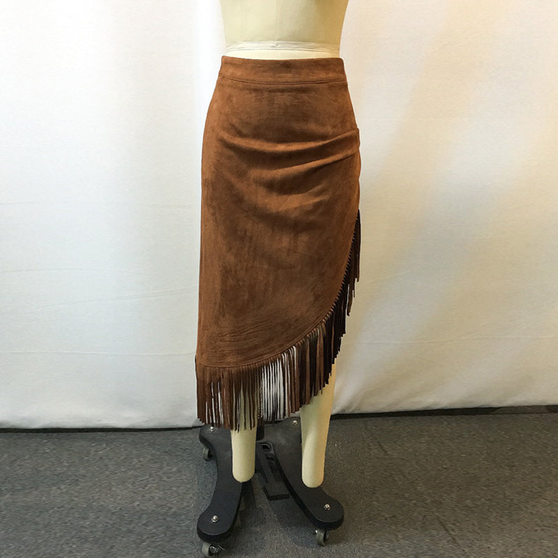 Retro Fringe Skirt