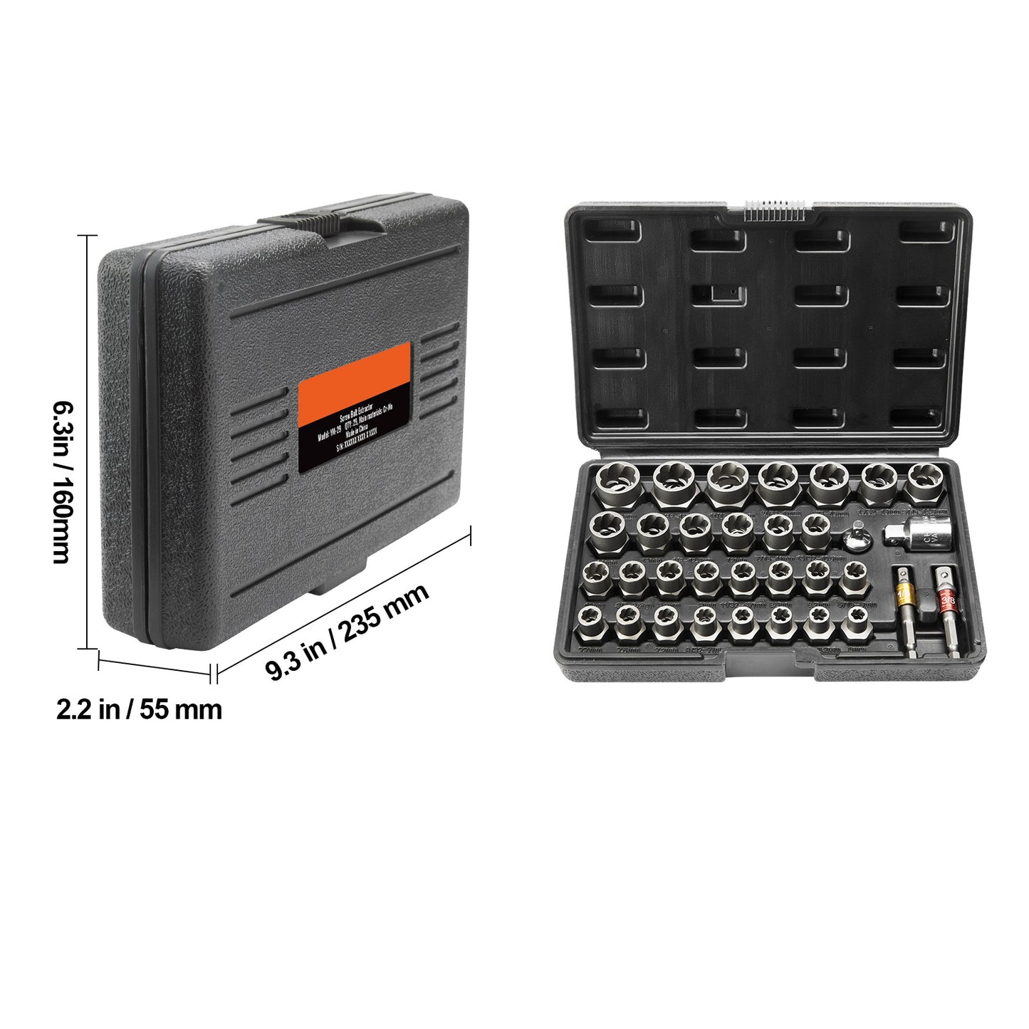 Bolt Extractor Set, 29-Piece
