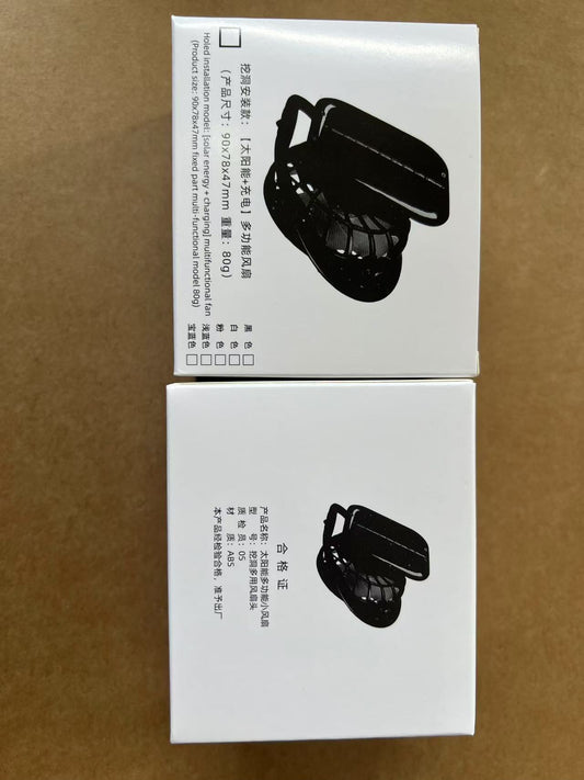 Large Eave Sun Shading Fan Cap