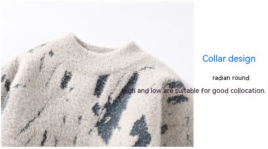 Fall And Winter Fleece Lined Sweater